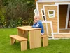 AXI Spielhaus Lisa aus  Holz | Outdoor Kinderspielhaus mit Produktbild-Vorschau 5