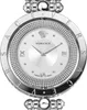 Close-up of a silver Versace women's watch with a white dial. Produktbild-Vorschau