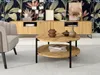 Couchtisch SIGMA B, Tisch mit zwei Tischplatten, runder Produktbild-Vorschau 1