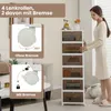 COSTWAY Scatole portaoggetti a 6 livelli con coperchio e Anteprima dell’immagine prodotto 6
