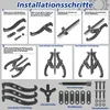 Bettizia 3tlg Lagerabzieher 3-arm Parallel Innen Außen Set Produktbild-Vorschau 6