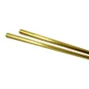 5 Paar Essstäbchen Gold Edelstahl Chopsticks Sushi Stäbchen Produktbild-Vorschau 2