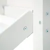 Homestyle4u Kinder Hochbett Mit Rutsche Leiter Vorhang Blau Produktbild-Vorschau 9