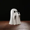 Mittelfinger Geist Figur Halloween Dekoration Tischdeko Produktbild-Vorschau 1