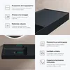 doporro Lavabo Bagno Sospeso 100 cm Rettangolare in Resina Anteprima dell’immagine prodotto 5