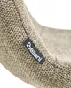 BELIANI Esszimmerstuhl 4er Set Beige Stoffbezug mit Produktbild-Vorschau 9