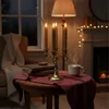 Candele a bastoncino LED Relaxdays, set da 6, A x P: 25 x 2 Anteprima dell’immagine prodotto 3