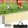 Jayseuw 6x Slalomstangen Fussball 1,8 m sprunghafte Produktbild-Vorschau 9