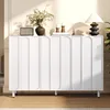 Merax Sideboard 2-in-1 Kommode mit 3 Türen, Schuhschrank Produktbild-Vorschau 5