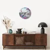 Wanduhr - Rund - Glasuhr - Blumen Eiffle Architektur Balkon Produktbild-Vorschau 7