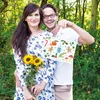 Mr. & Mrs. Panda Schild Winter DIN A4 - Geschenk, Produktbild-Vorschau 5