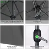 Collage of close-up images showing details of an umbrella. Produktbild-Vorschau