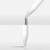 A digital stylus is shown drawing a line on a grid. Produktbild-Vorschau