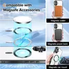Magnetische Klar Hülle für iPhone 16 Plus, Kompatibel mit Produktbild-Vorschau 3