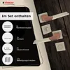 DOMINO Türgriff Drückergarnitur WC - Badezimmer Set | Produktbild-Vorschau 5