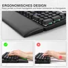 Handgelenksruhe Tastatur, ergonomische Produktbild-Vorschau 6