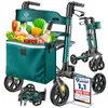 KESSER® Rollator Aluminium faltbar, höhenverstellbar & bis Produktbild-Vorschau 1