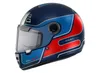 Integralhelm MT Helmets Jarama Baux D7 Blau Rot Matt größe Produktbild-Vorschau 2