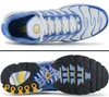 Nike Air Max Plus TN - Herren Sneakers Schuhe Weiß-Blau  Produktbild-Vorschau 4