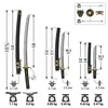 Súprava mečov katana, samurajský meč, wakizaši, tanto - Náhľad obrázku produktu 3