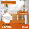 Kidimax® predĺženie (predĺženie) schodiskovej brány 12 cm, Náhľad obrázku produktu 8
