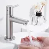 Kaltwasser Wasserhahn Bad Armatur Waschtischarmatur Produktbild-Vorschau 1