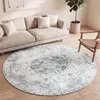 Volero - Teppich Vintage Rund - Lago Grau - Ø 160 cm - Produktbild-Vorschau 1