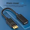 Qost - DisplayPort naar HDMI Adapter - 0.15 Meter - Zwart Productafbeelding-voorbeeld 4