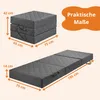 Materasso singolo da letto pieghevole, 195 x 75 x 14 cm, Anteprima dell’immagine prodotto 2