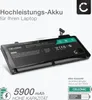 CELLONIC 1x Akku für Notebook Kompatibel mit Apple MacBook Produktbild-Vorschau 2