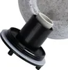 A close-up of a drain fitting with a speckled gray bowl in the background. Anteprima dell’immagine prodotto