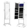 SONGMICS Skříňka na šperky Zrcadlová skříňka s LED Náhled obrázku produktu 5