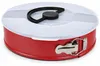 WELLHAUS Springform 26cm Rot mit Deckel und Tragegriff Produktbild-Vorschau 3