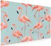 Küchenrückwand Spritzschutz Glas mit Motiv Flamingo Design Produktbild-Vorschau 1