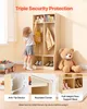 SucceBuy Offener Kinderkleiderschrank aus Sperrholz, Produktbild-Vorschau 5