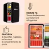 Klarstein Mini Frigo de Chambre pour Boissons, Petit Frigo Voir les images du produit 3