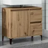 vidaXL Waschbeckenunterschrank Artisan-Eiche 65x33x60 cm Produktbild-Vorschau 2