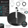 KESSER® Granit Sonnenschirmständer mit Edelstahlrohr, Produktbild-Vorschau 2