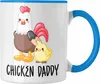 Trendation - "Chicken Daddy" Tasse Lustiges Geschenk für Produktbild-Vorschau 1