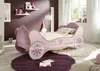 Kinderbett Prinzessin Kutsche Lila Glanz 90x200 cm Produktbild-Vorschau 1