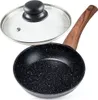 A frying pan with a glass lid is shown against a white background. Náhľad obrázku produktu