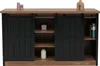Sideboard MCW-K75, Highboard Regal Schrank Schiebetüre 7 Produktbild-Vorschau 1