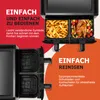 Doppelkammer-Heißluftfritteuse 2x5L, Airfryer 10L, Produktbild-Vorschau 4