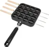 Takoyaki Grillpfanne，Takoyaki Pfanne mit Griff Takoyaki Produktbild-Vorschau 3