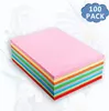 100 Blatt buntes DIN-A4 Ton-Papier, Set aus 10 Farben, Produktbild-Vorschau 1