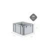 SuperSparSet 8x Eurobox NextGen Grip mit Scharnierdeckel Produktbild-Vorschau 4