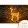 LED světelný jelen, 150 cm, 161 teple bílých diod Náhled obrázku produktu 1