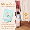 Be Mammy Kuschlige Babydecke Kuschel Decke Tagesdecke mit Produktbild-Vorschau 3