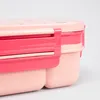 HOMLA Zestaw lunchbox B2 LUSY różowy z kubkiem 1,8l + 0,5 l Podgląd zdjęcia produktu 7