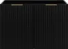 Rodan | Armoire de salle de bain 80 cm - Noir Mat Bois - Voir les images du produit 3
